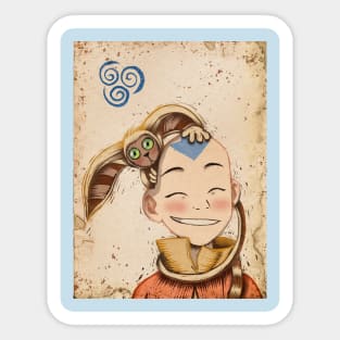 Air bender Sticker